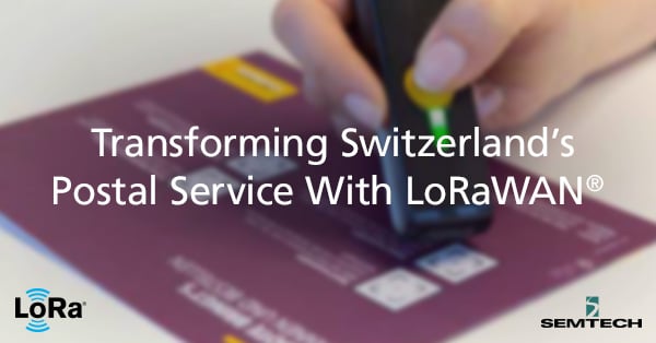使用 LoRaWAN® 转变瑞士的邮政服务